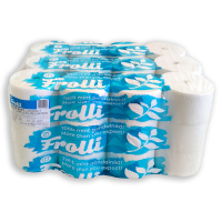 WC Papír Frolli SuperSoft Compact Mini Megapack - hüvely nélkül - 2 rétegű - 36 extra hosszú tekercs