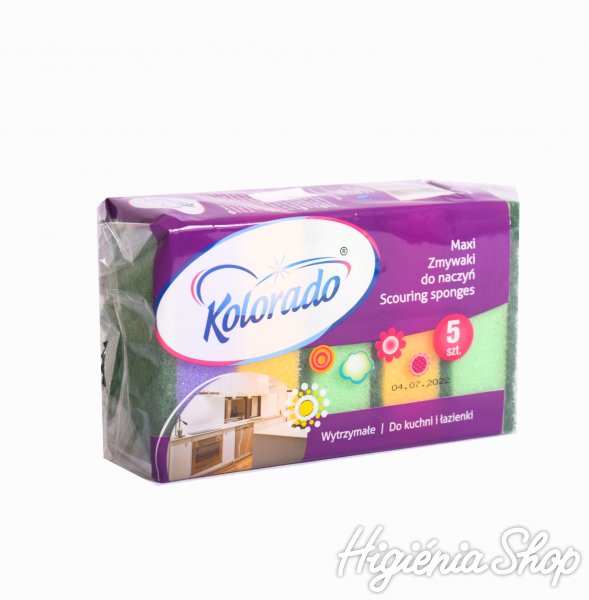 Kolorado szivacs speciális súroló felülettel 5 db-os