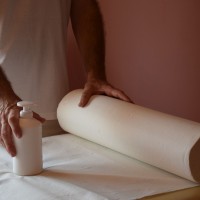 Frolli Super Soft 50 cm masszázs / orvosi papírlepedő - 3 tekercs / 3 x 50 m 