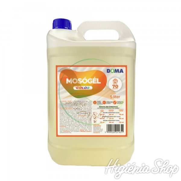 Doma mosógél 5 liter - színes