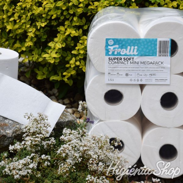 WC Papír Frolli Super Soft Compact Mini Megapack - 2 rétegű - 36 tekercs