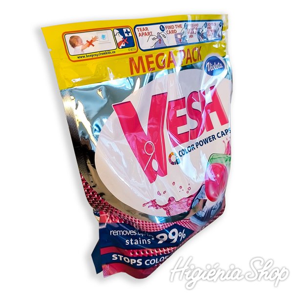 VESH mosókapszula 42 db – színes ruhákhoz