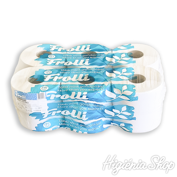 WC Papír Frolli Comfort Mini Jumbo - 2 rétegű - 12 tekercs