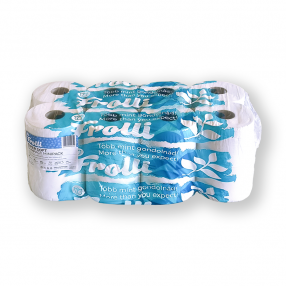 WC Papír Frolli Super Soft Compact Minipack - 3 rétegű - 16 tekercs